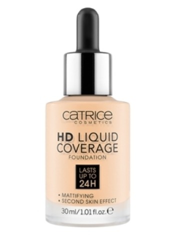 CATRICE Основа тональная HD Liquid Coverage Foundation 002 Porcelain Beige