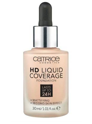 CATRICE Основа тональная HD Liquid Coverage Foundation 010 Light Beige