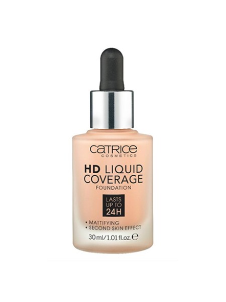 CATRICE Основа тональная HD Liquid Coverage Foundation 020 Rose Beige