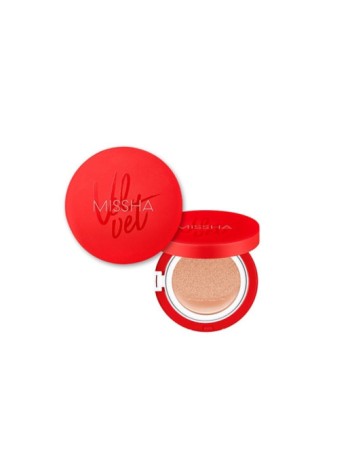 MISSHA Кушон для лица, с матовым покрытием VELVET FINISH Cushion №21