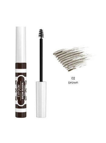 ESTRADE Тушь для бровей Brow mania 02 brown 