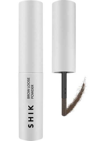 SHIK Пудра для бровей "Brow loose powder" MEDIUM