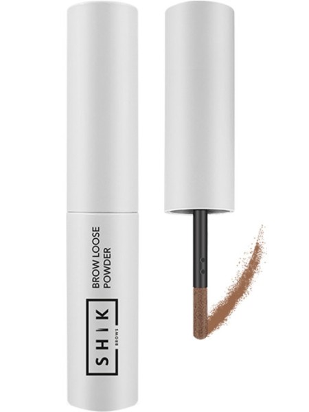 SHIK Пудра для бровей "Brow loose powder" SOFT BROWN