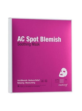 Meditime Успокаивающая маска против воспалений AC Spot Blemish Soothing Mask