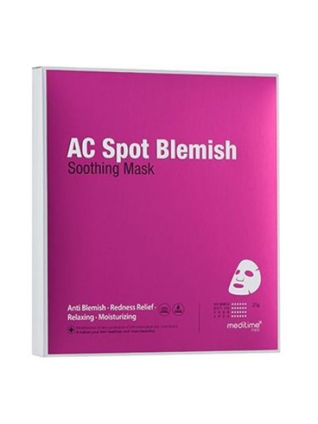 Meditime Успокаивающая маска против воспалений AC Spot Blemish Soothing Mask