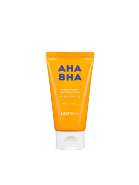 NEXTBEAU Крем для лица с AHA/BHA кислотами Wish Planner AHA/BHA Cream 80 мл