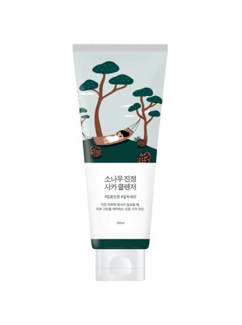 Round Lab Пенка для умывания с экстрактом сосны и центеллы Pine calming cica cleanser 150мл