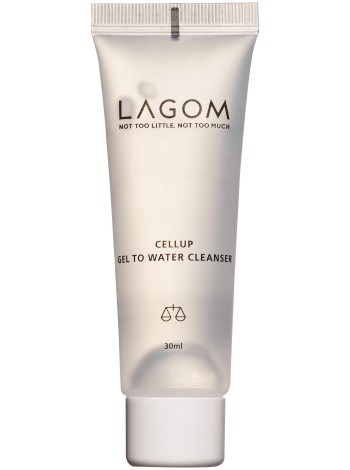 LAGOM Нежный и мягкий гель для умывания Cellup Gel To Water Cleanser 30 мл