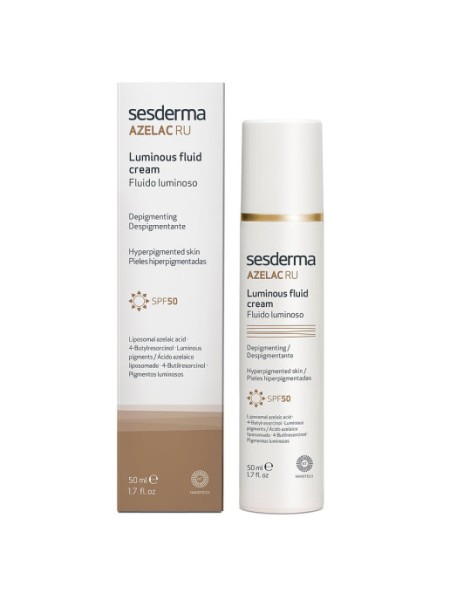 SESDERMA Осветляющая эмульсия для сияния кожи Luminous fluid SPF 50, 50 мл