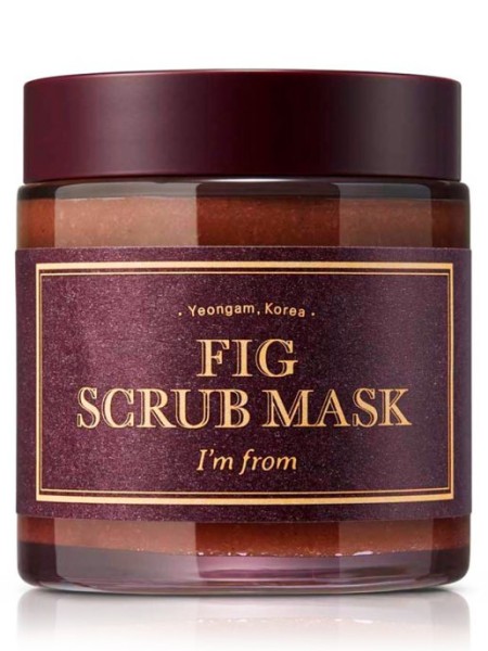 I`M FROM Очищающая скраб-маска для лица на основе инжира Fig scrub Mask 120 гр