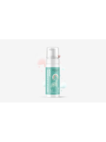 LETIQUE Нежная очищающая пенка 3 в 1 GENTLE CLEANSING FOAM