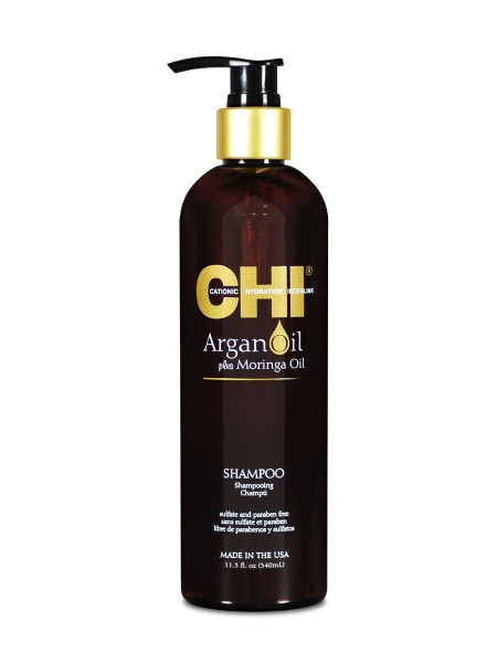 CHI Шампунь С Маслом Арганы И Маслом Моринга Argan Oil Shampoo 340 мл