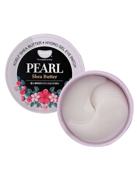 KOELF Гидрогелевые патчи для глаз Pearl Shea Butter Hydrogel Eye Patch 60 шт