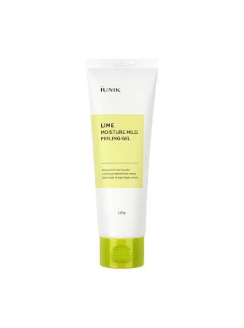 IUNIK Мягкий увлажняющий пилинг-гель LIME MOISTURE MILD PEELING GEL 120 гр.