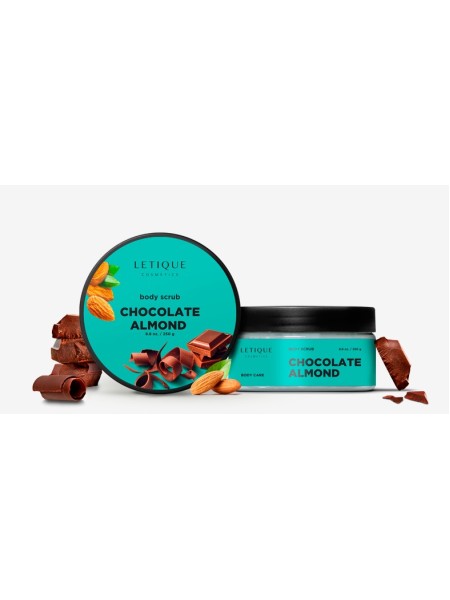 LETIQUE Скраб шоколад-миндаль, 250 г