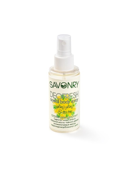 SAVONRY Спрей-дезодорант "Ylang-ylang & tea tree" 100мл