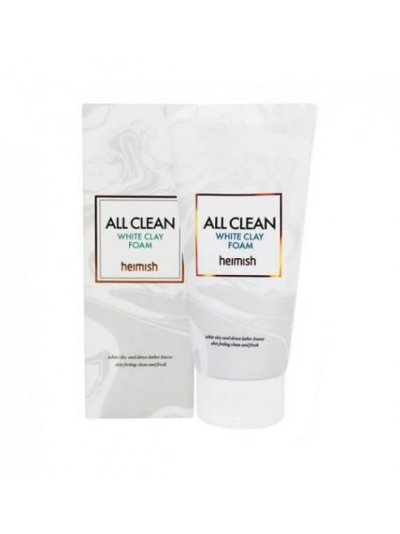 HEIMISH Глиняная пенка для глубокого очищения пор All Clean White Clay Foam 30 мл