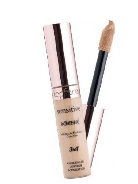 TOPFACE Жидкий минеральный консилер 3 в 1 для лица и глаз Sensitive Mineral Concealer тон 005