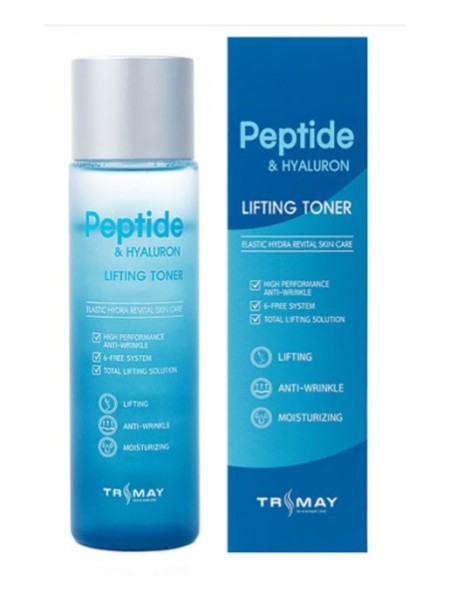 TRIMAY Тонер для лица Peptide&Hyalurone Lifting Toner 210 мл