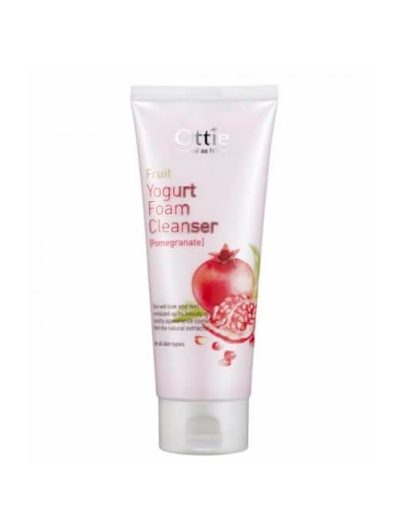 OTTIE Фруктовая йогуртовая пенка для умывания гранат Fruit Yogurt Foam Cleanser 150 мл.