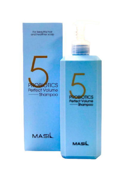 MASIL Шампунь для объема волос с пробиотиками 5 Probiotics Perpect Volume Shampoo 500мл