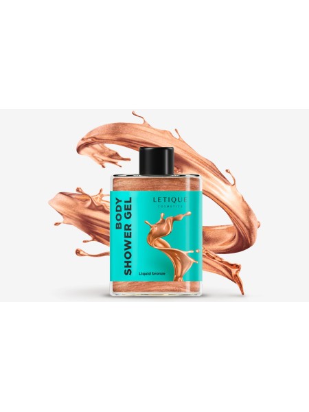 LETIQUE Гель для душа liquid bronze 300 мл