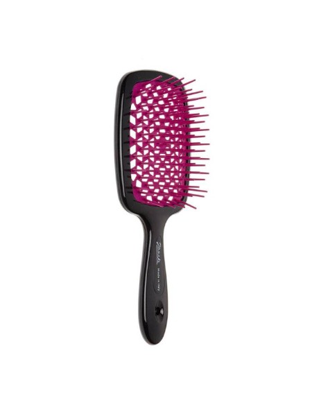 Janeke Расческа Superbrush The Original Italian Patent (черный, фиолетовый)