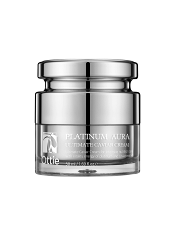 OTTIE Крем для лица с экстрактом черной икры Platinum aura ultimate caviar cream 50мл