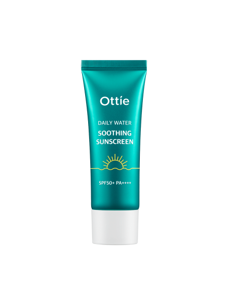 OTTIE Солнцезащитный крем daily water soothing sunscreen SPF50+ PA++++ 40мл