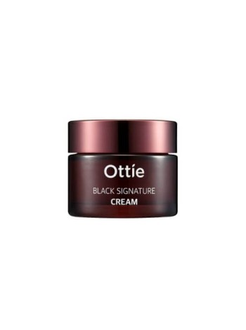 OTTIE Крем с муцином черной улитки Black signature cream 30мл