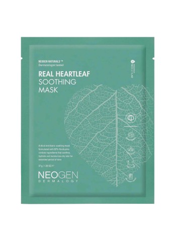 Neogen Успокаивающая маска против сухости с хауттюйнией Dermalogy Real Heartleaf Soothing Mask 13мл