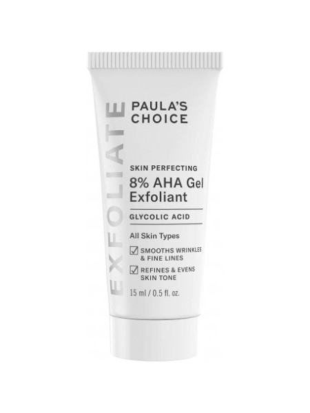 PAULA`S CHOICE Эксфолиант д/лица 8% AHA GEL EXFOLIANT 15 мл.