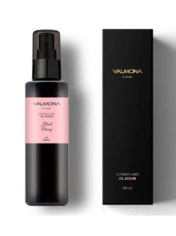 VALMONA Сыворотка для волос черный пион Ultimate Hair Oil Serum Black Peony 100 мл