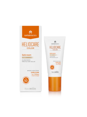 HELIOCARE Тональный Солнцезащитный Гель-Крем С SPF 50 Colour Gelcream Light 50 мл