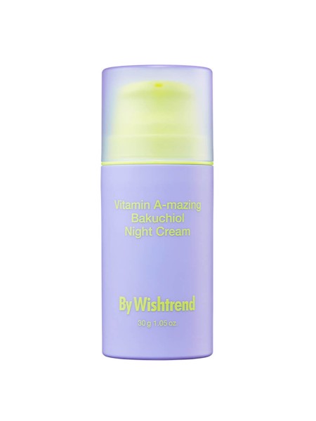 BY WISHTREND Ночной крем с ретинолом и бакучиолом Vitamin A-mazing Bakuchiol Night Cream