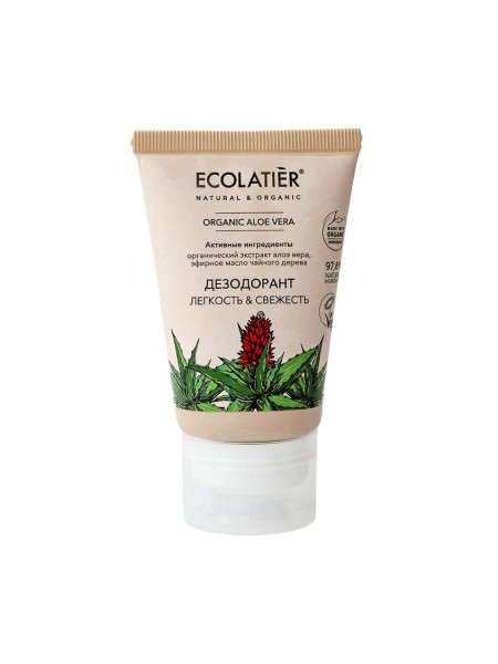 Ecolatier Дезодорант защита от запаха легкость и свежесть 