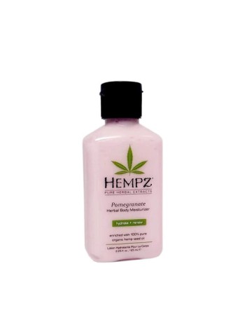 HEMPZ Увлажняющий лосьон для тела Увлажняющее с Гранатом Herbal Moisturizer Pomegranate 66 мл