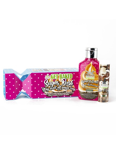 HEMPZ Набор молочко кленовый крем+бальзам для губ шоколад Sugar rush Gift Set 66/7г