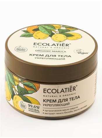 Ecolatier Крем для тела "Укрепляющий. Марула", 250 мл