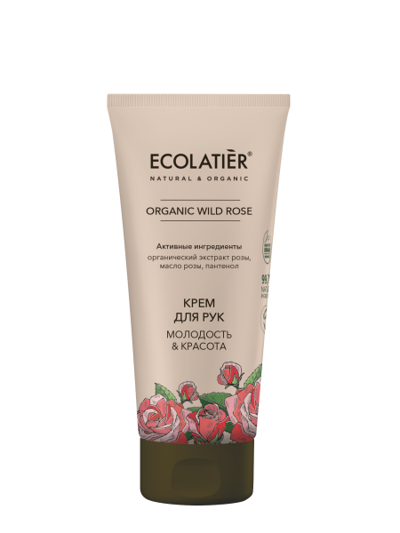 Ecolatier Крем для рук Молодость Красота Wild Rose 100мл