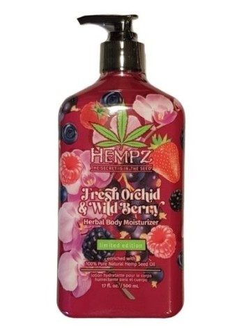 HEMPZ Молочко Для Тела Увлажняющее Орхидея И Дикие Ягоды Fresh Orchid & Wild Berry Herbal 500 мл