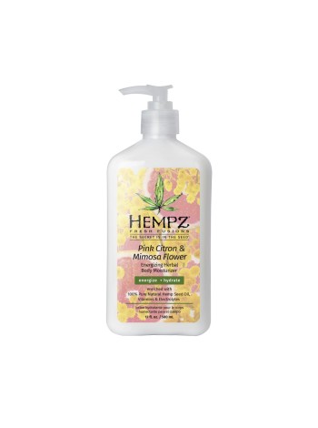 HEMPZ Молочко Для Тела Увлажняющее Розовый Лимон И Мимоза Body Moisturizer Pink Citron& Mimosa 500мл