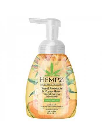 HEMPZ Гель-мусс для рук Ананас И Медовая Дыня Hand Wash Sweet Pineapple & Honey Melon 236 мл