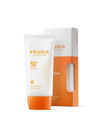 FRUDIA Крем-праймер солнцезащитный с жемчужной пудрой SPF50+PA 50мл