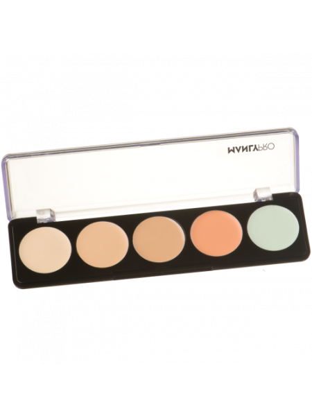 MANLY PRO Палетка для контурирования 5 COLOR Contour cream palette