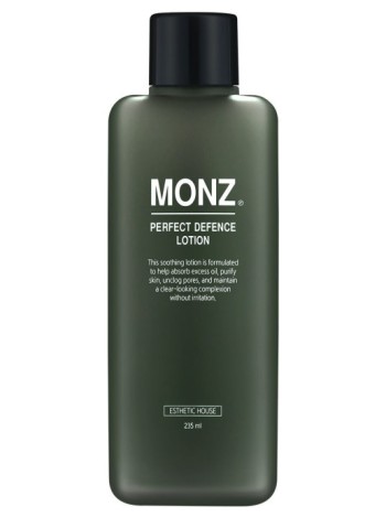ESTHETIC HOUSE Лосьон для лица мужской Monz perfect defence toner 235 мл