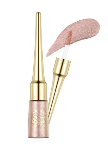 CHUPA CHUPS Жидкие тени с блестками BLING BLING EYES Rose Gold