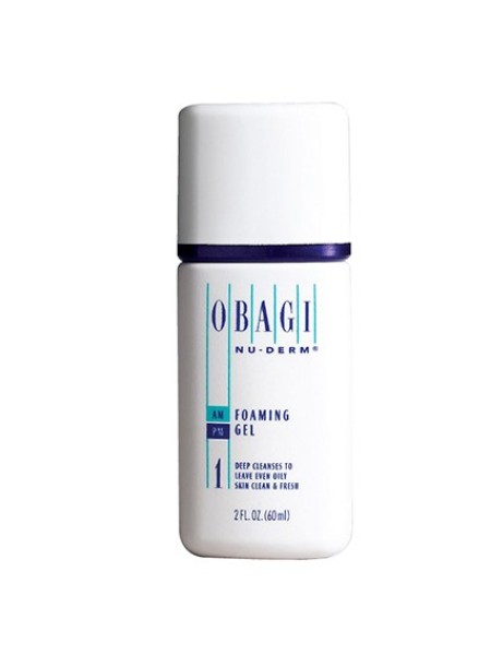 OBAGI MEDICAL Гель-Пенка для жирной кожи Nu-Derm Foaming Gel 60 мл.