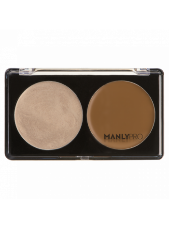MANLY PRO Палитра из кремовых корректора и хайлайтера