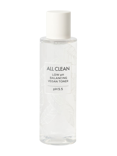 HEIMISH Лёгкий увлажняющий тонер с pH 5.5 All Clean Low pH Balancing Vegan Toner 150мл